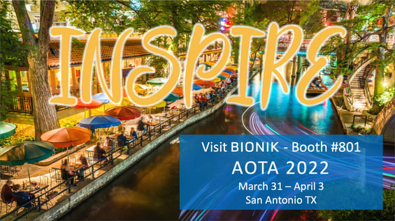 Come See BIONIK at AOTA INSPIRE 2022